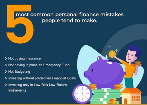 5 Most Common Personal Finance Mistakes